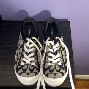Coach canvas sneakers